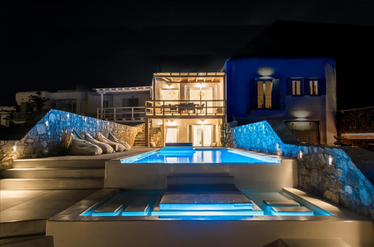 Villa Costa By Whitelist Mykonos Ftelia  Exteriör bild