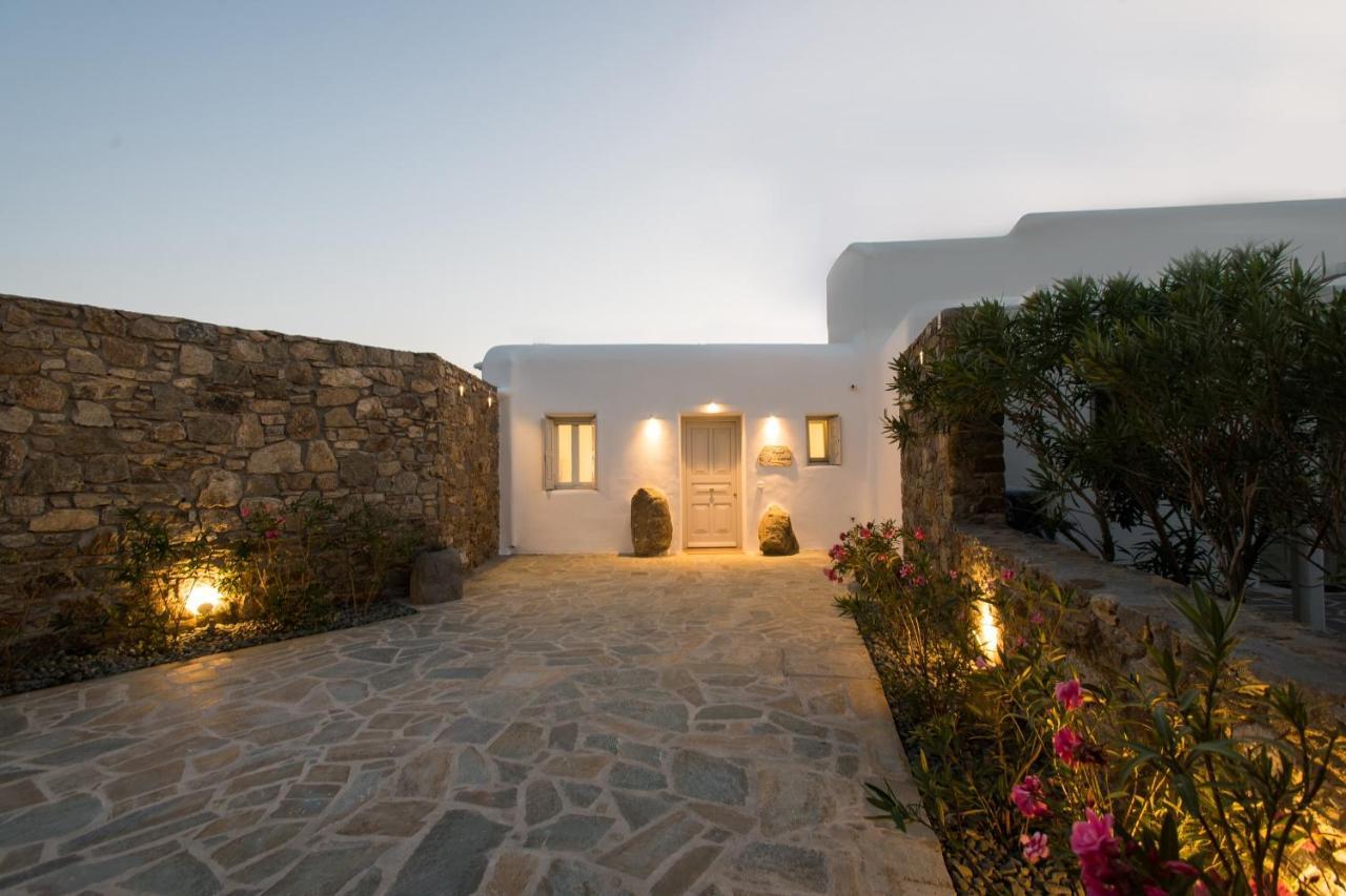 Villa Costa By Whitelist Mykonos Ftelia  Exteriör bild